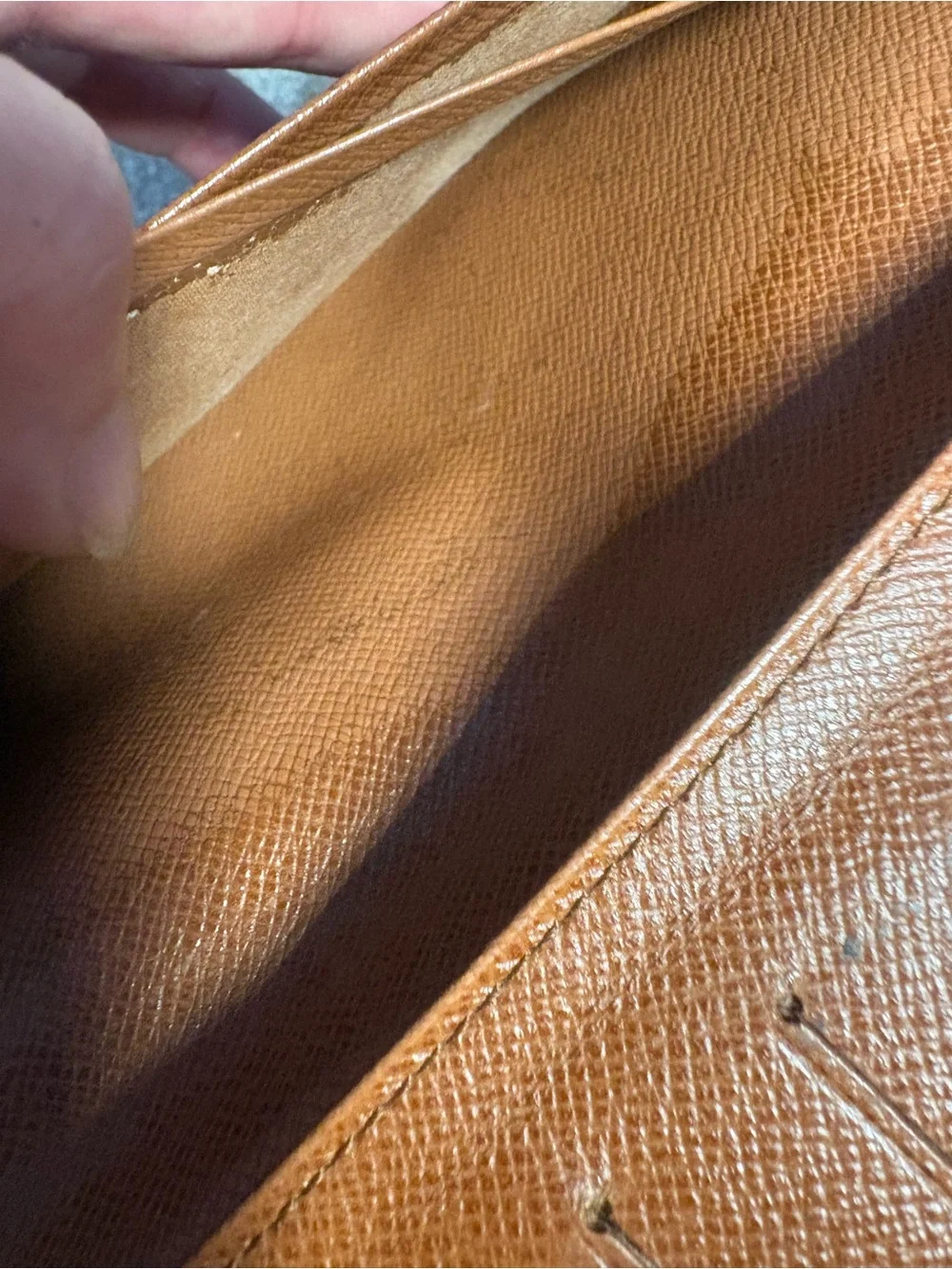 Authentic Louis Vuitton monogram long bifold wallet